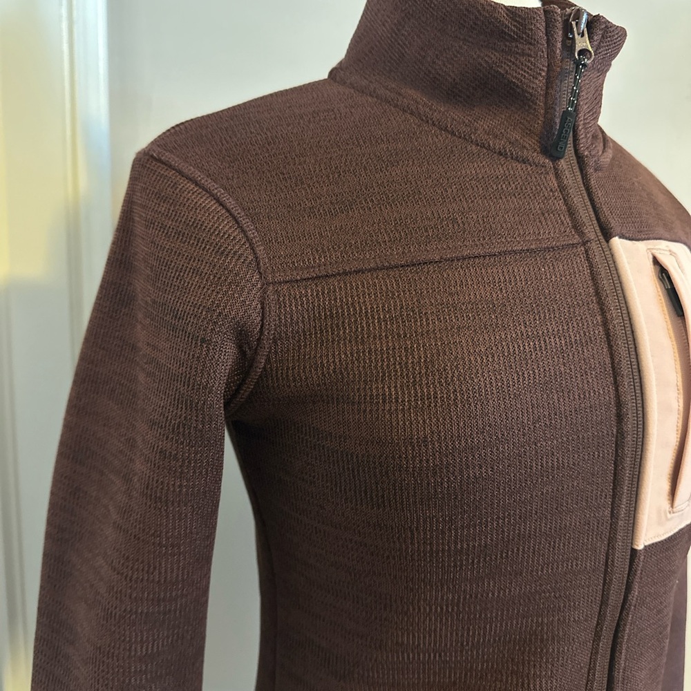 Ascend Women's Jacket in Brown and Pink size XS - Picture 5 of 7